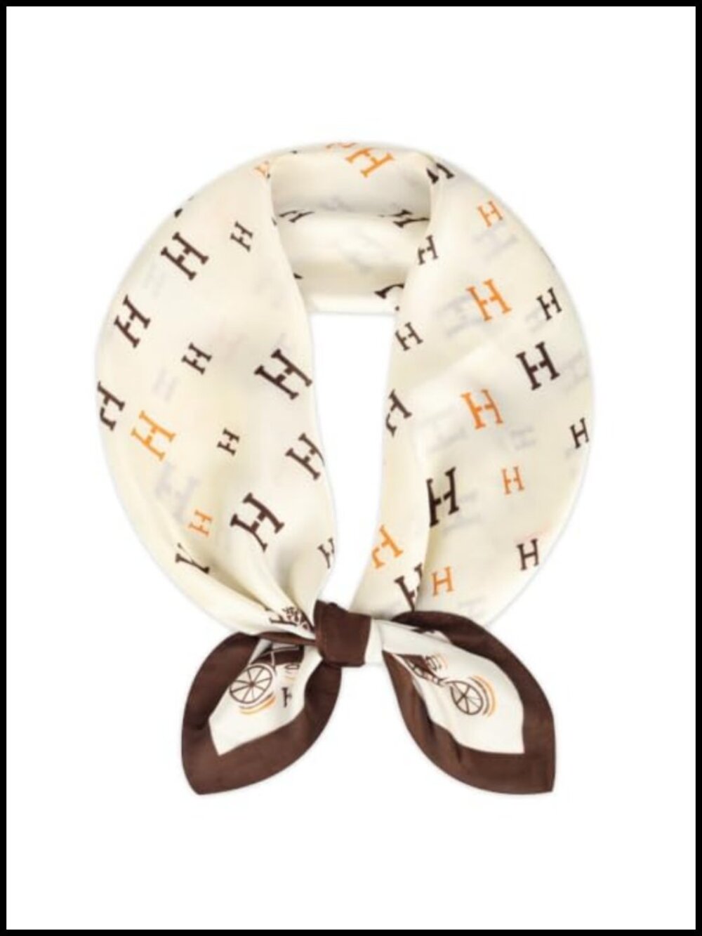 Silk Satin Head Scarf Hair Bandana Neck Wrap 27.5x27.5 Inches